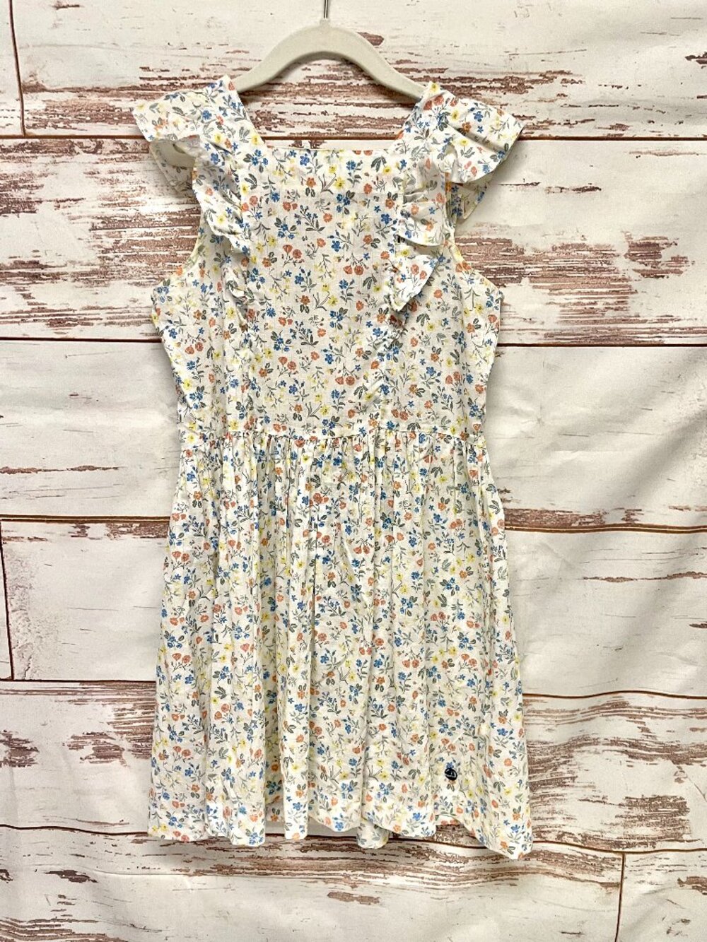 Petite Bateau Cotton Floral Sundress